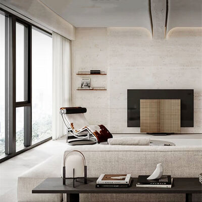 انعطاف پذیر سازگار با محیط زیست تزئینات داخلی / خارجی دیواری ضد آتش ضد آب پانل های پوشش سنگ طبیعی سنگ مصنوعی