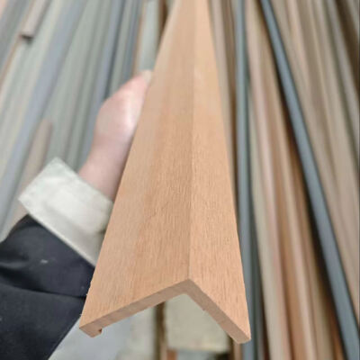 قیمت کارخانه WPC لوازم جانبی بیرونی گوشه ای خط گوشه ای پوشش زاویه نوار برای سقف بیرونی و پانل دیوار