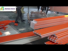 پنل دیواری داخلی چوبی پلاستیکی