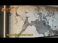 گرم فروشی_ بامبو_ زغال سنگ_ دیوار_ پانل_ جامد_ 1220_ X_ 2800_ mm_ ضد آب_ کامپوزیت_ سنگ مرمر_ دانه_ بامبو_ Ch