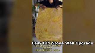 پانل های دیواری سنگ نرم انعطاف پذیر نصب آسان DIY